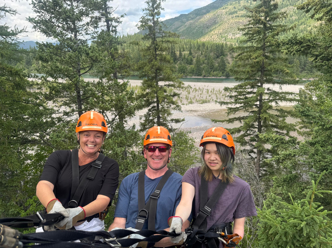 Glacier ZipLines-Columbia Falls必去景点