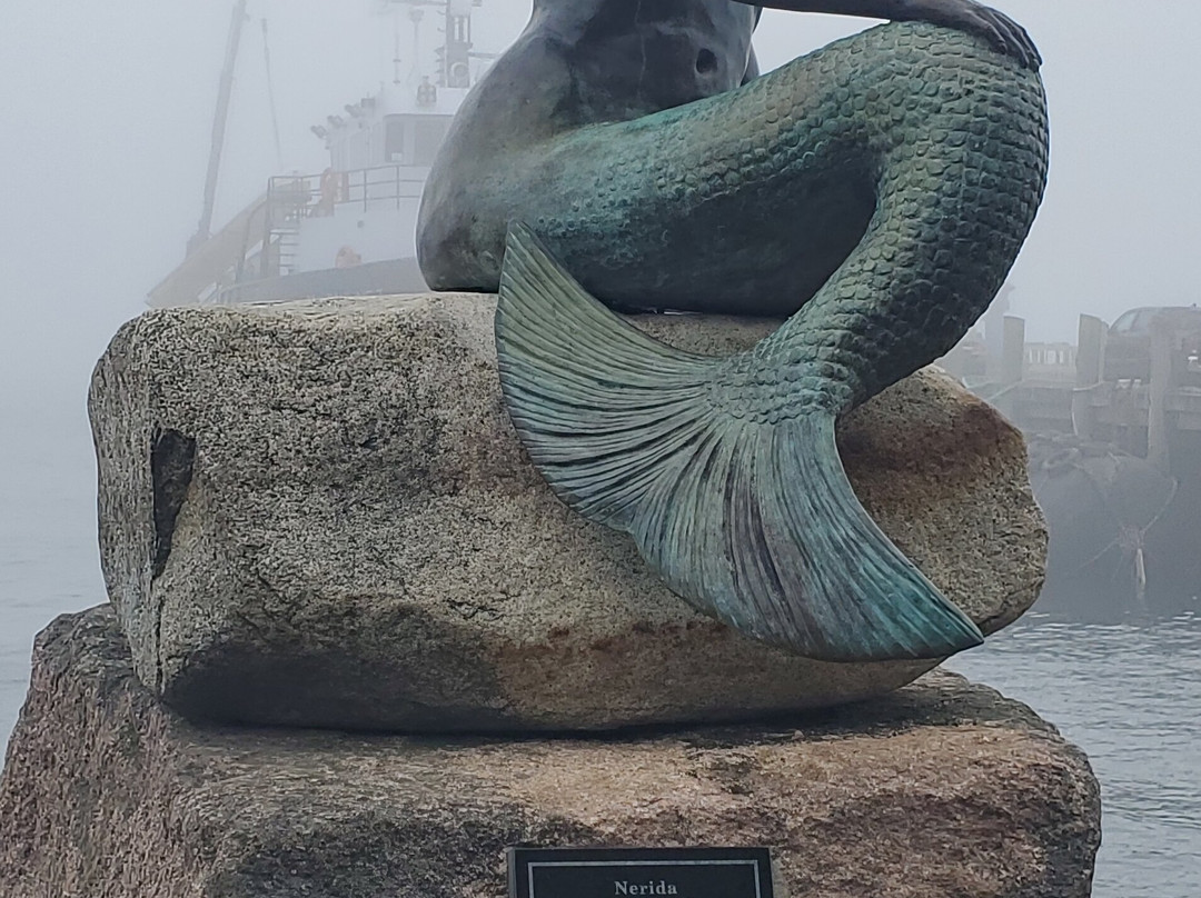 The Mermaid -  a bronze statue by Richard Klyver-Eastport必去景点