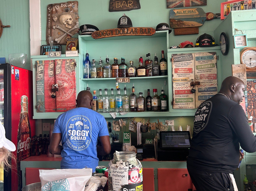 Soggy Dollar Bar-Jost Van Dyke必去景点