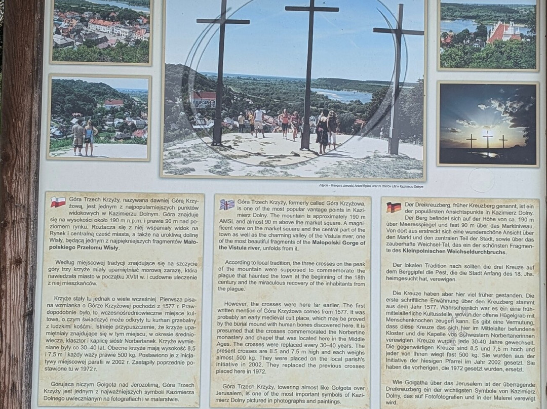 Three Crosses Hill In Przemyśl-Kazimierz Dolny必去景点