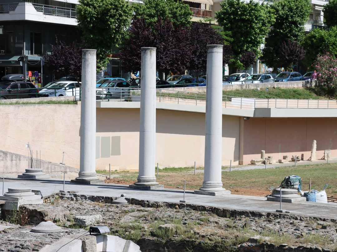 The Greek Agora and Roman Forum-塞萨洛尼基必去景点