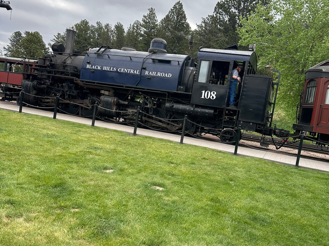 1880 Train - Hill City Depot-希尔城必去景点