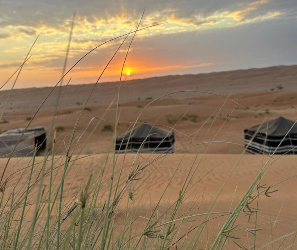 Golden dune Bedouin camp