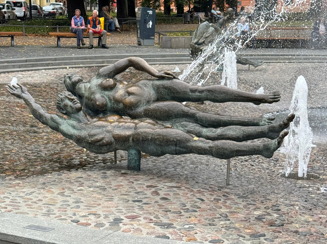 Brunnen der Lebensfreude-罗斯托克必去景点