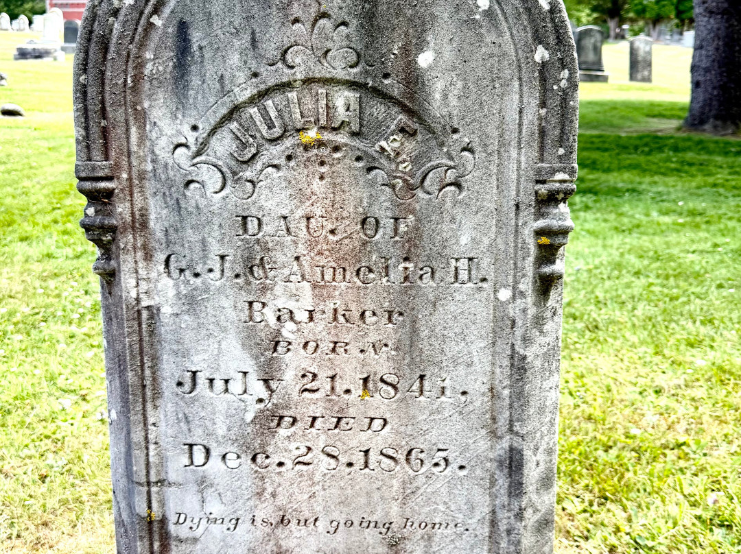 Seaview Cemetery-罗克兰必去景点