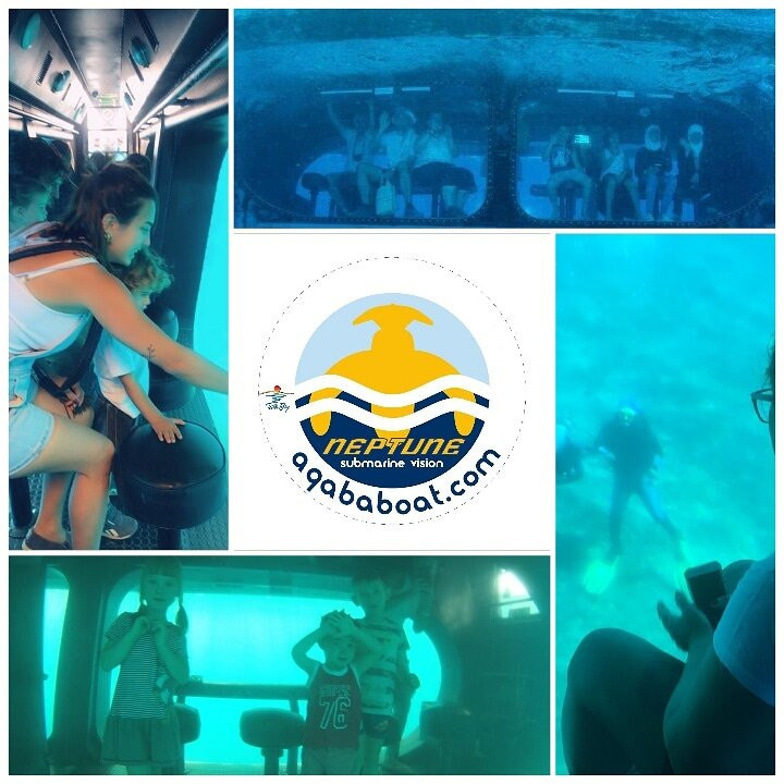 Neptune Submarine Boat-亚喀巴必去景点