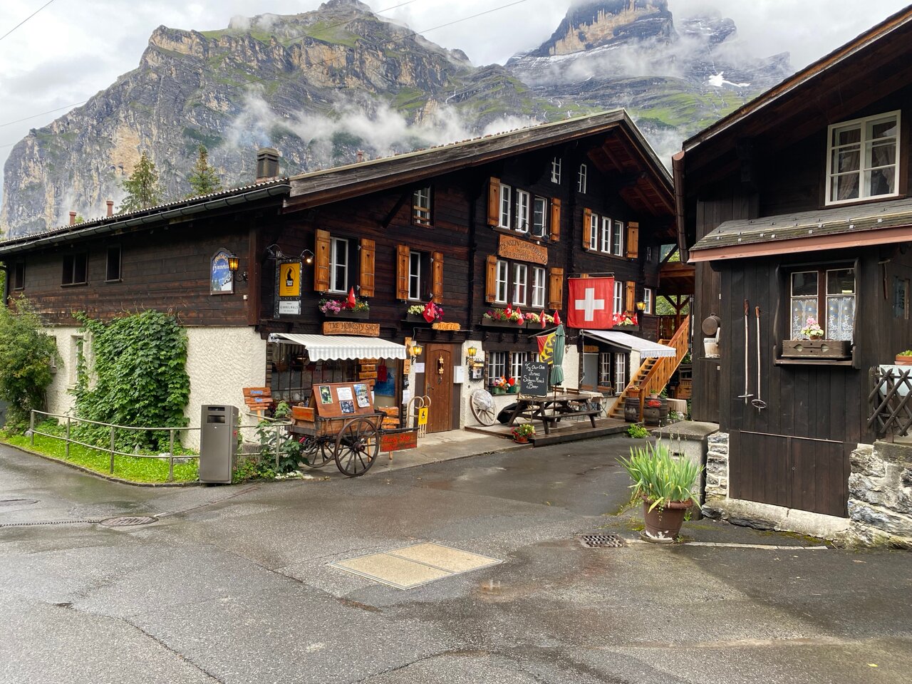 Pension Gimmelwald-浴室