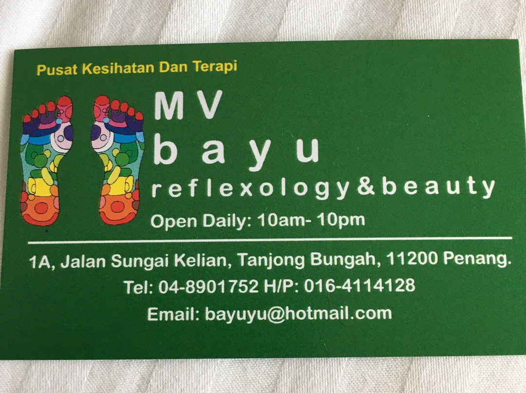 MV Bayu Foot Reflexology-Tanjung Tokong必去景点