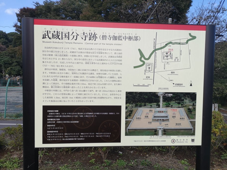 Ruins of Musashi Kokubunji Temple-国分寺市必去景点