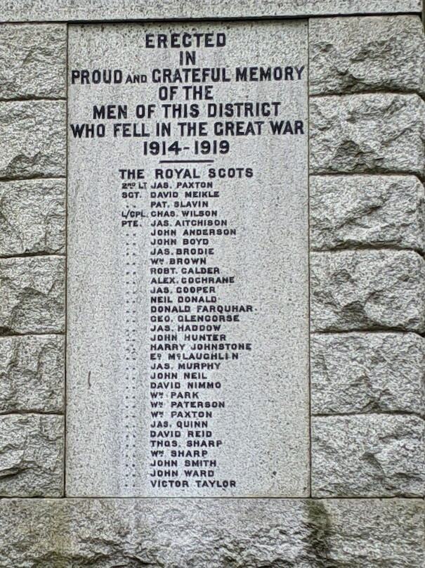 War Memorial-Bathgate必去景点