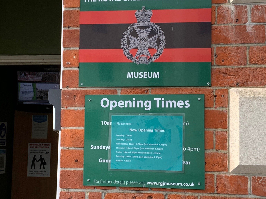 The Royal Green Jackets (Rifles) Museum景点图片