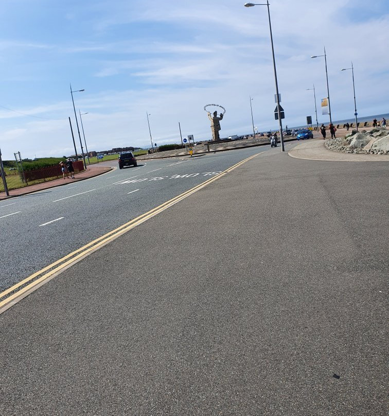 Welcome To New Brighton Statue