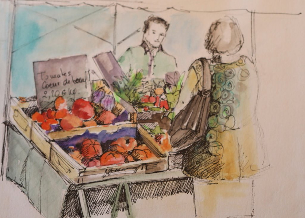 Marché de Chagny-沙尼必去景点