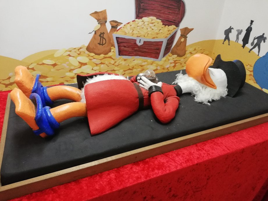 Cripta di Paperon De' Paperoni (Scrooge Duck)-Berceto必去景点