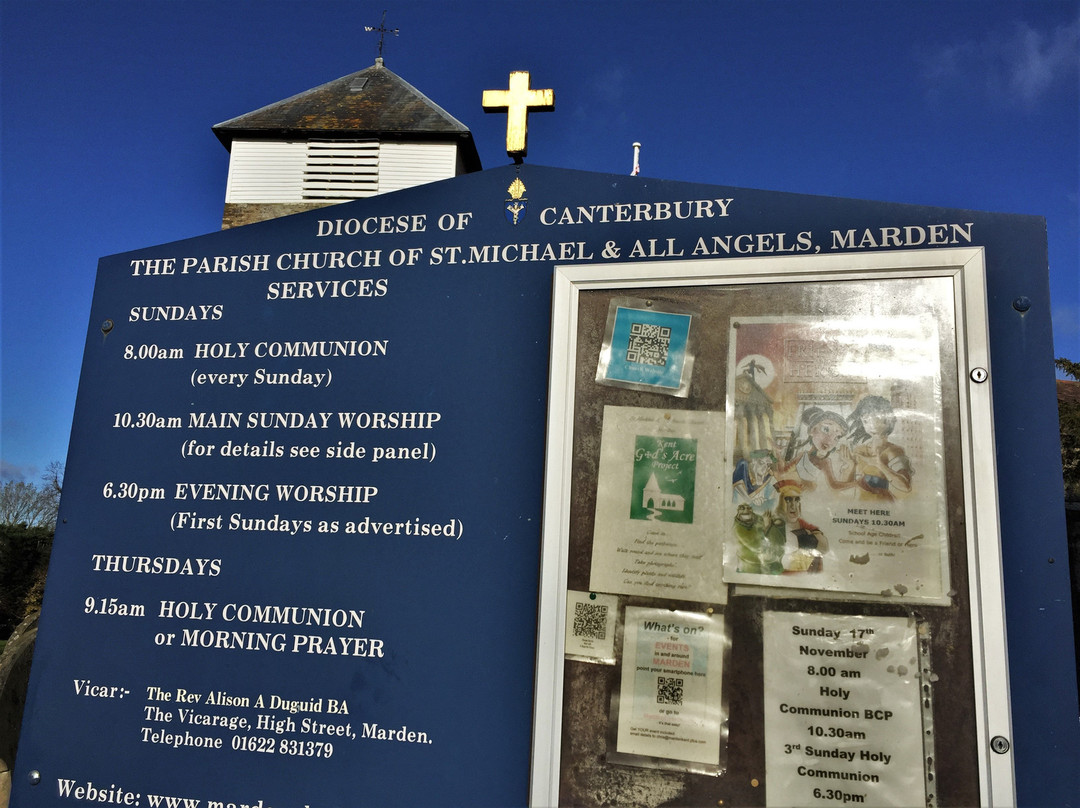 St Michael & All Angel Church-Marden必去景点