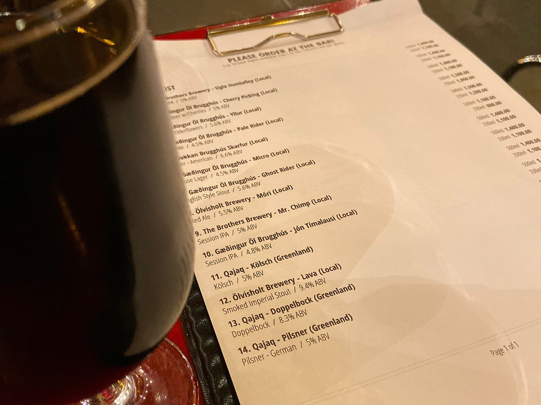 Microbar Reykjavík-雷克雅未克必去景点