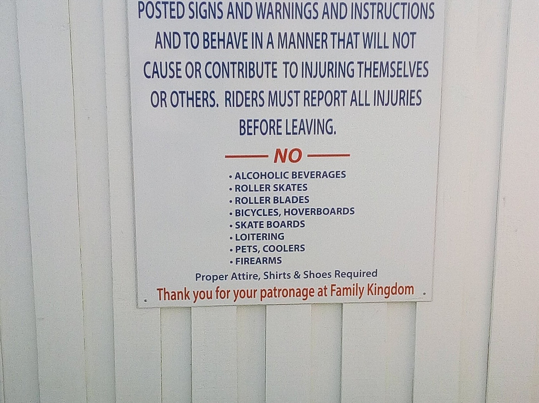 Family Kingdom Amusement Park-美特尔海滩必去景点