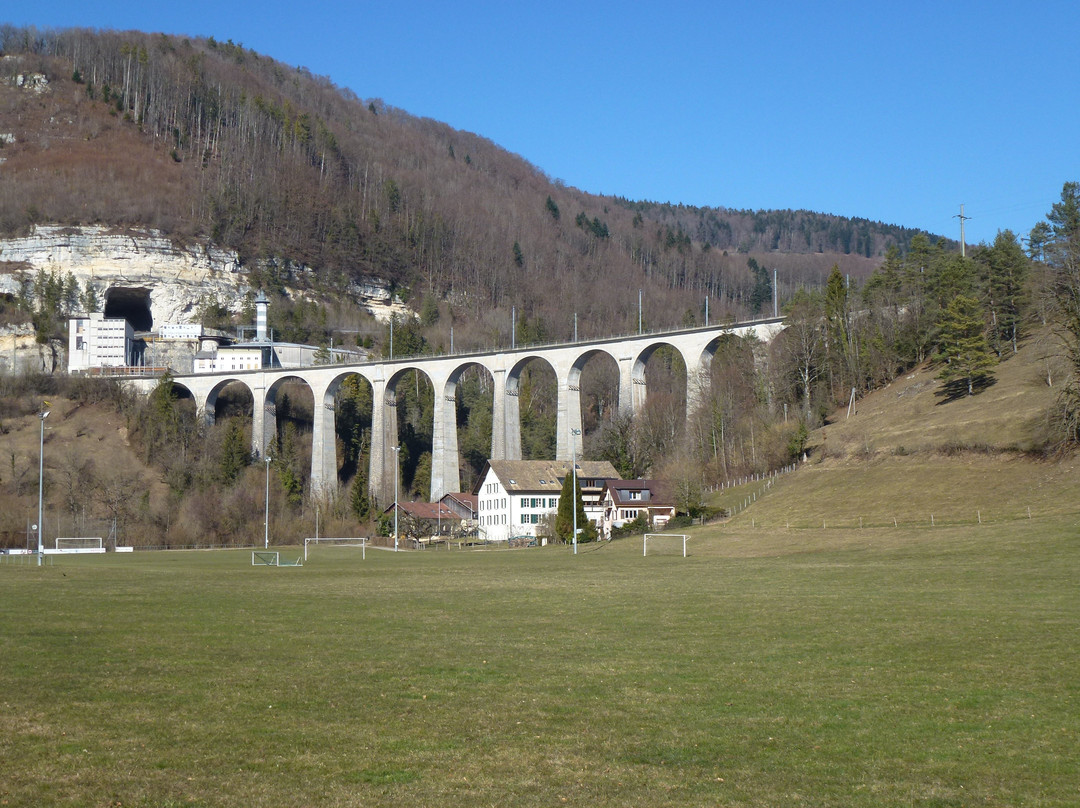 Saint-Ursanne旅游景点-Viaduc ferroviaire
