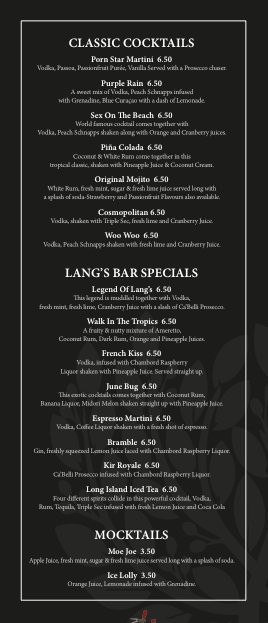 Lang's Bar & Cocktail Lounge景点图片