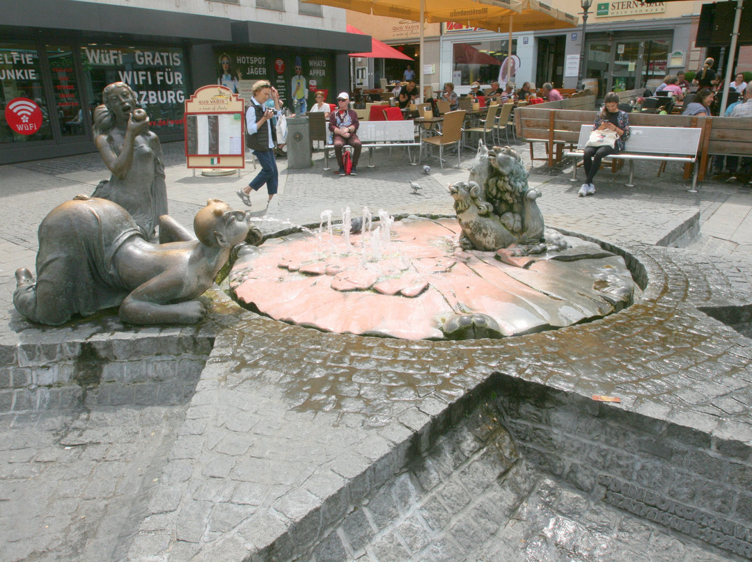 Brunnen am Sternplatz-维尔茨堡必去景点