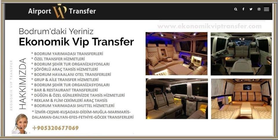Ekonomik Vip Transfer - Ev Oteli Turizm-博德鲁姆必去景点