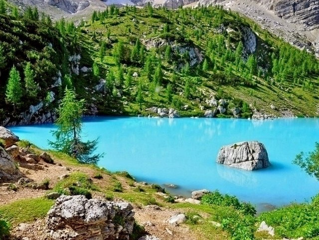 科尔蒂纳丹佩佐旅游景点-Lago di Sorapiss