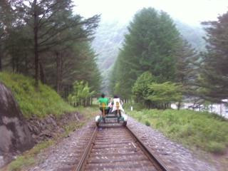 Jeongseon Rail Bike-旌善郡必去景点