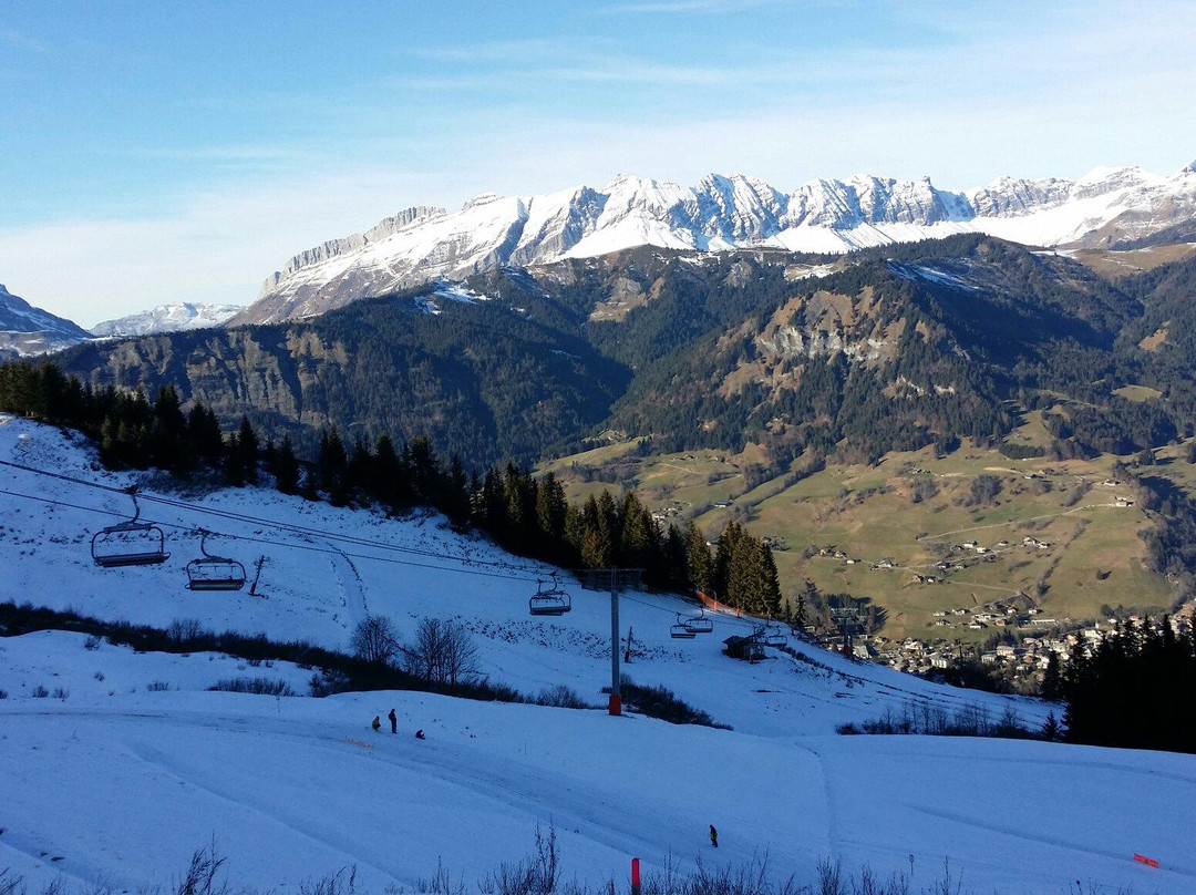 Télésiège du Cret du Midi-Praz Sur Arly必去景点