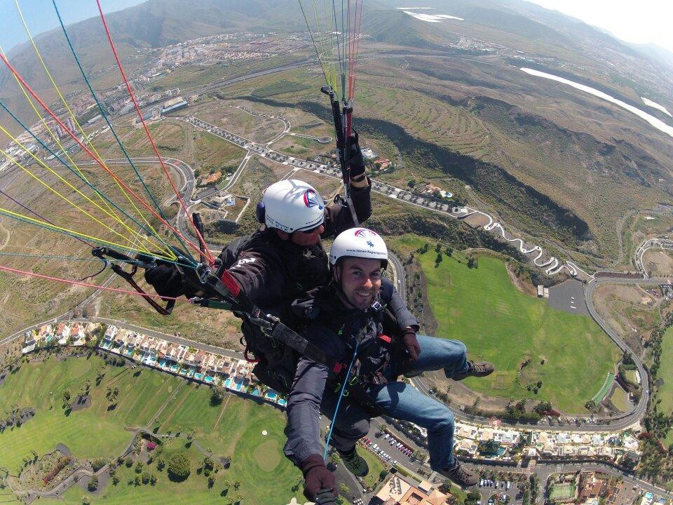 Tenerife Tandem Paragliding-特内里费岛必去景点