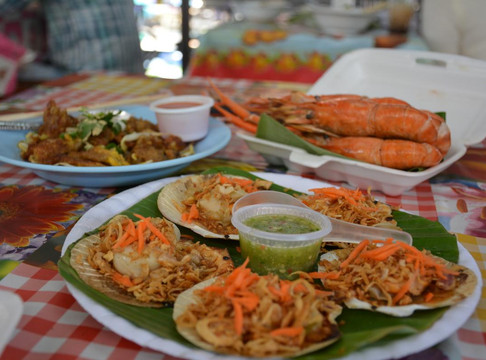 大林江水上市场-曼谷必去景点