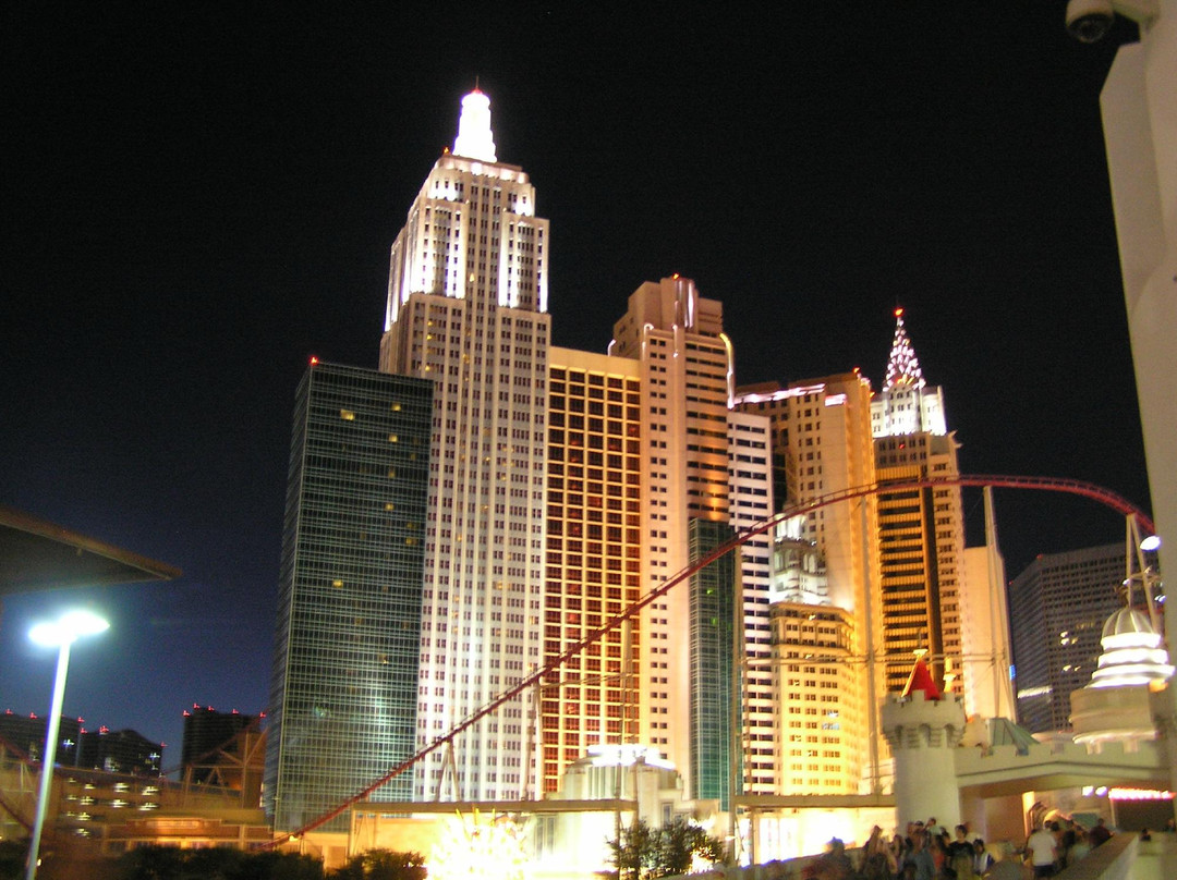 纽约纽约过山车-拉斯维加斯必去景点