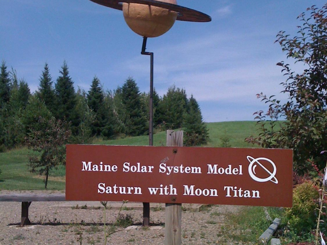 Maine Solar System Model景点图片