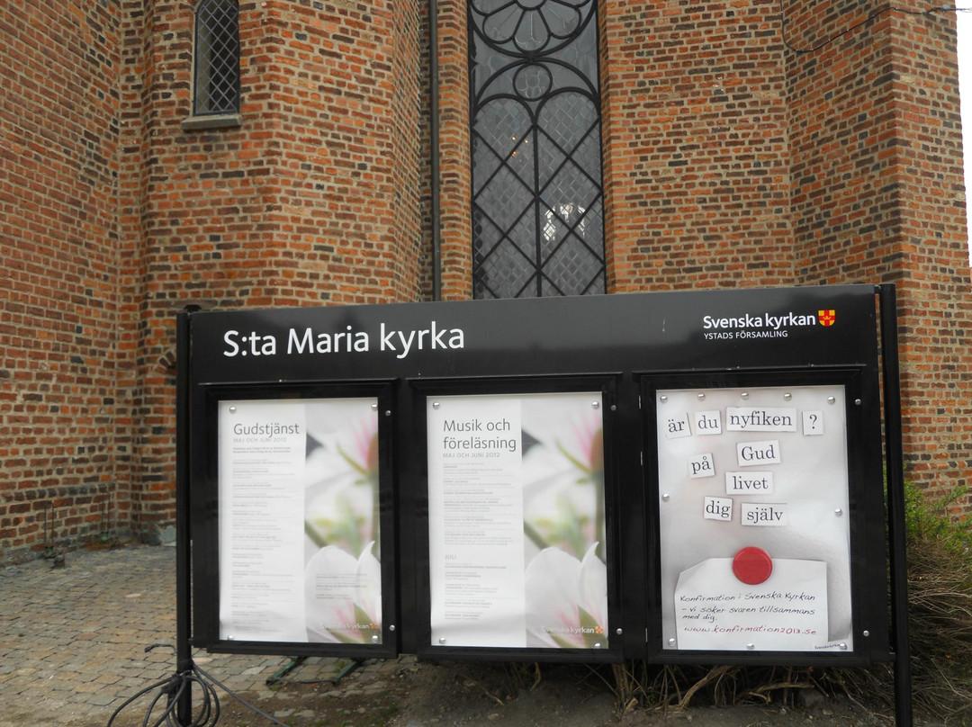 Sankta Maria Kyrka-于斯塔德必去景点
