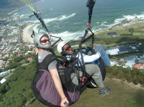 Cape Town Tandem Paragliding-开普敦中心区必去景点