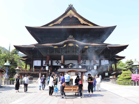 Zenko-ji Temple Hondo-长野县必去景点