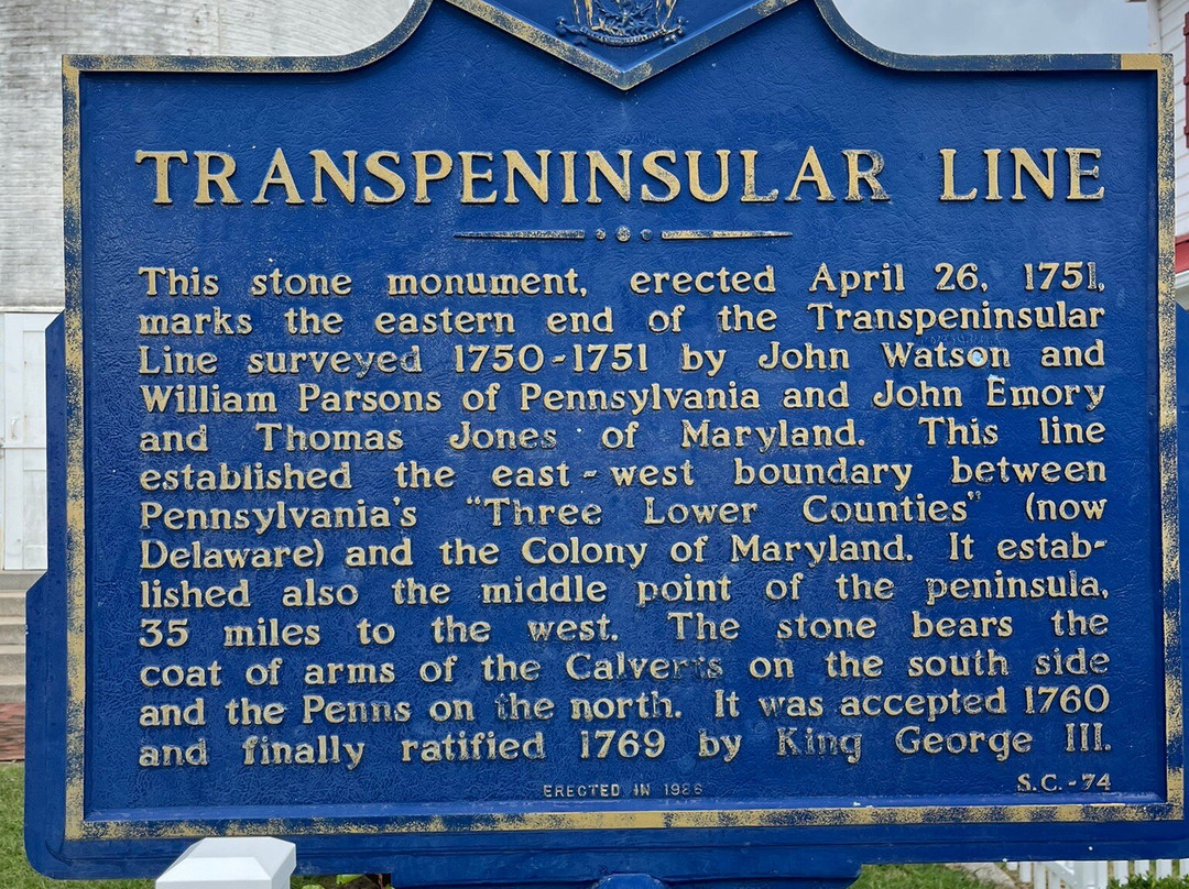 Transpeninsular Marker-Fenwick Island必去景点