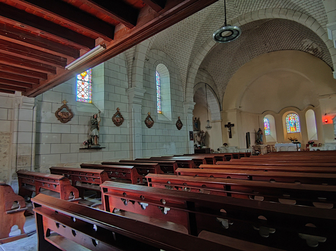Église Saint-Médard de Gouex景点图片