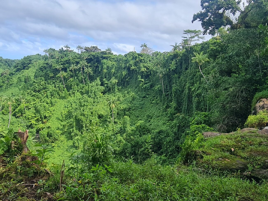 Fuipisia Waterfall-Upolu必去景点