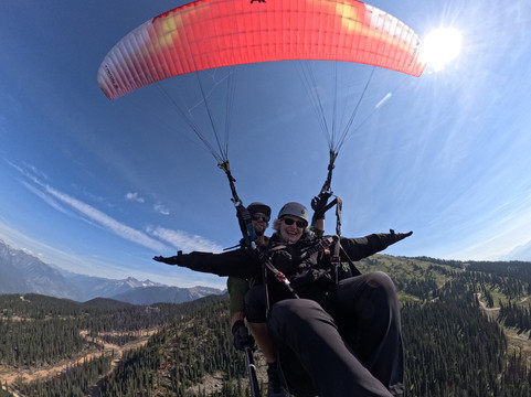 Revelstoke Paragliding-雷夫尔斯托克必去景点