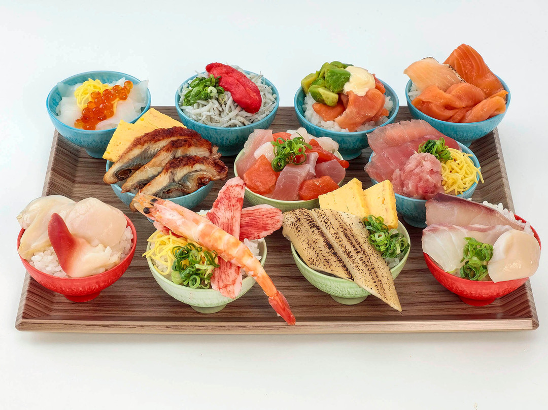 Maruki Seafood Bowl And Kushikatsu