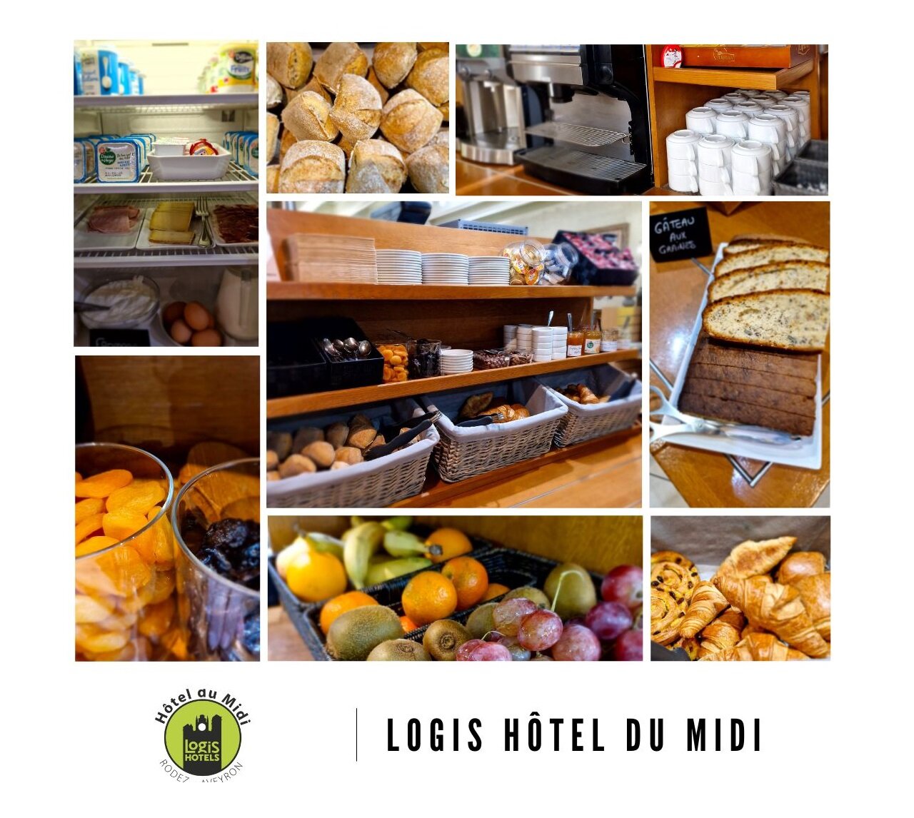 Logis Hôtel Restaurant Du Midi-官方