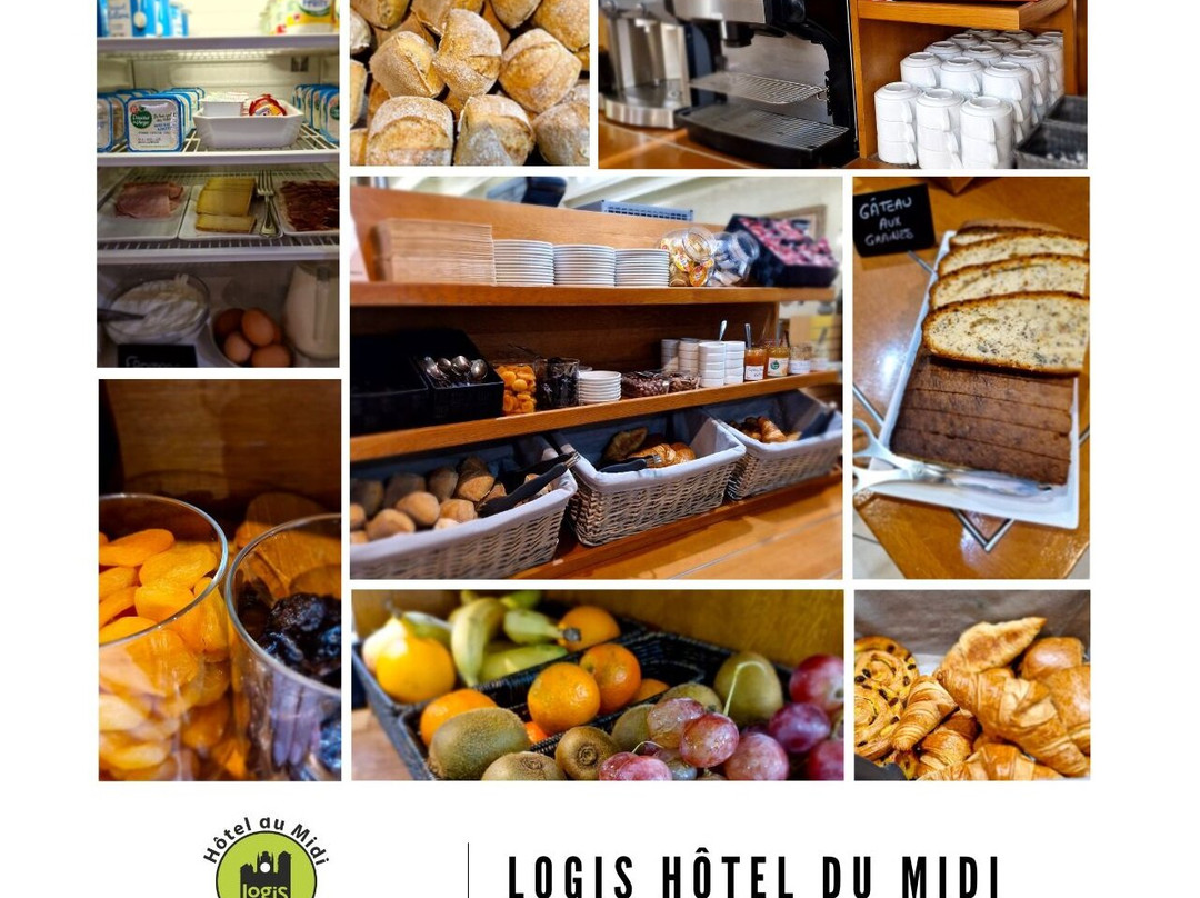 Logis Hôtel Restaurant Du Midi主图