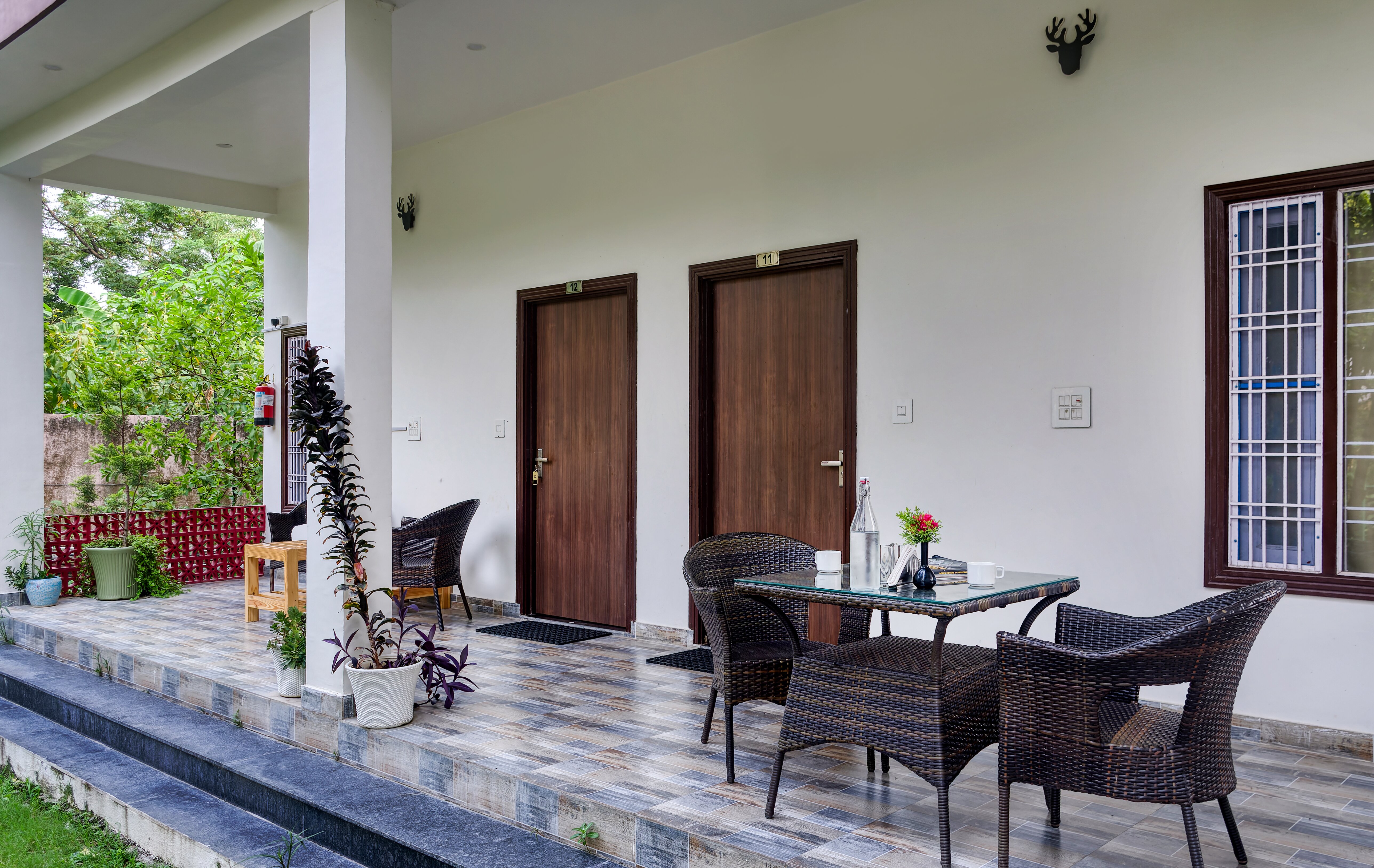 Karans Corbett Motel and Restaurant-浴室