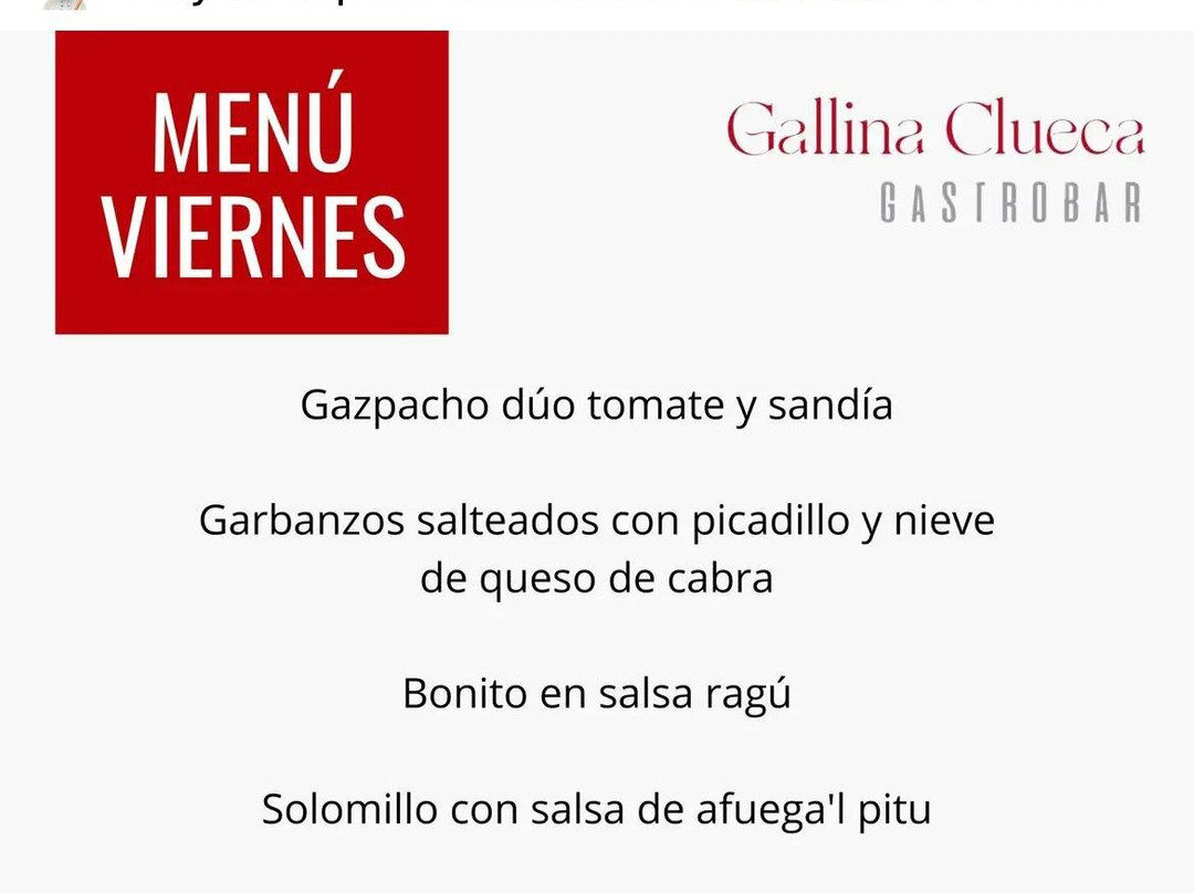 Gallina Clueca Gastrobar