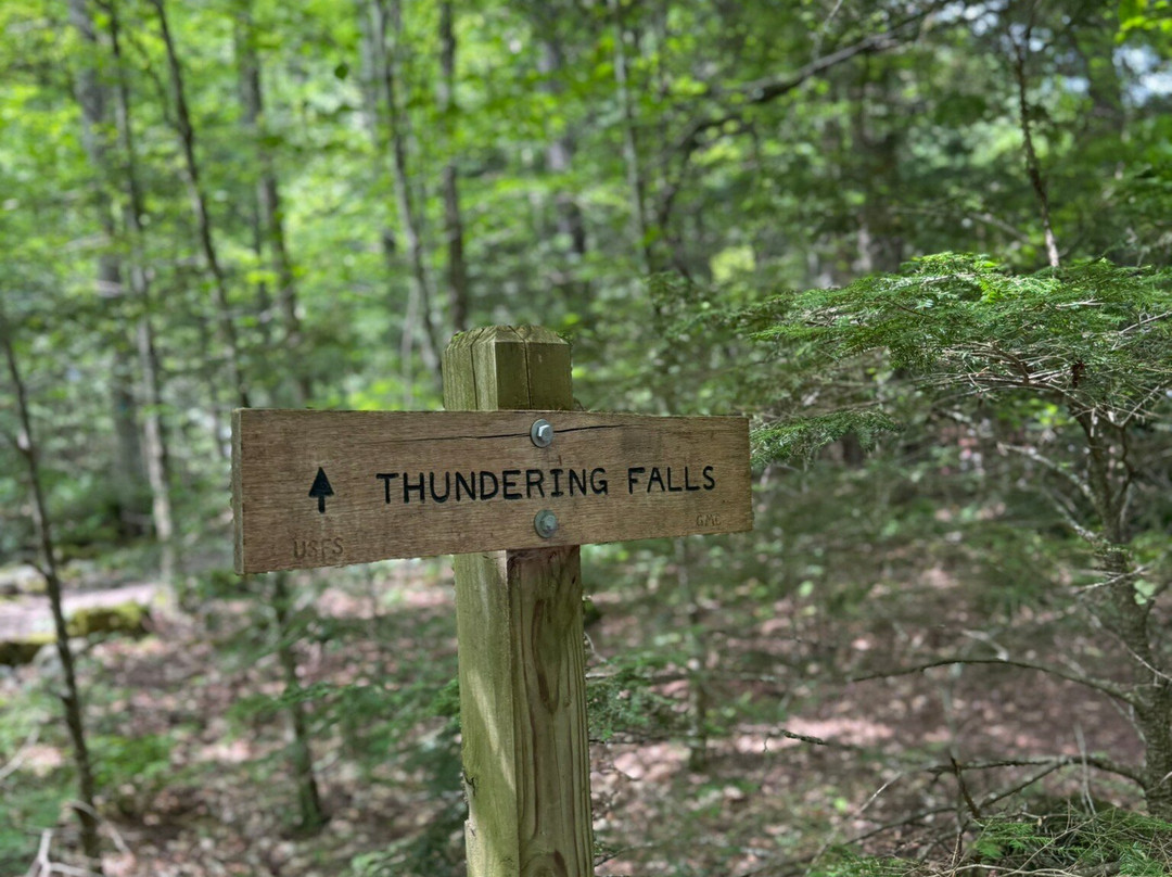 Thundering Brook Falls Trail-基灵顿必去景点