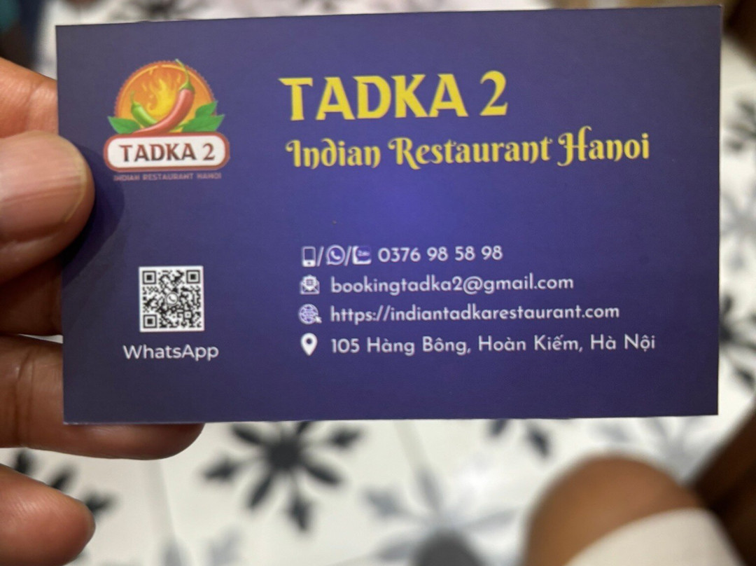 Tadka Indian Restaurant Hanoi