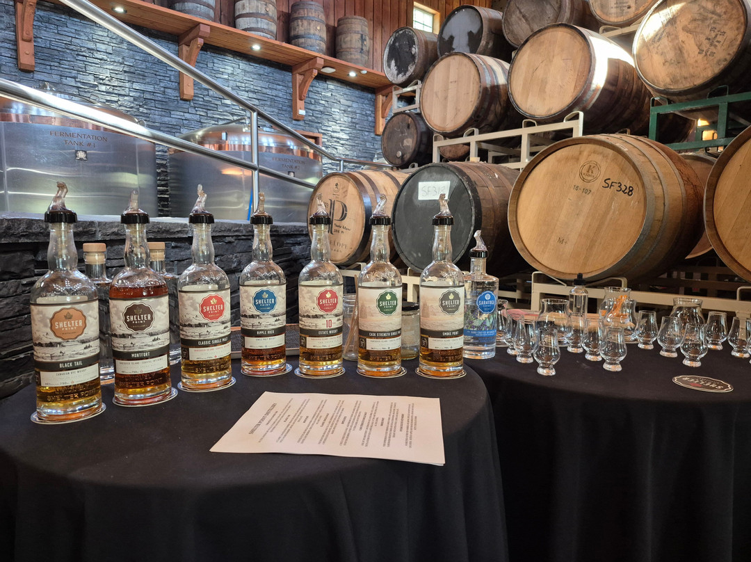 Shelter Point Distillery-坎贝尔里弗必去景点