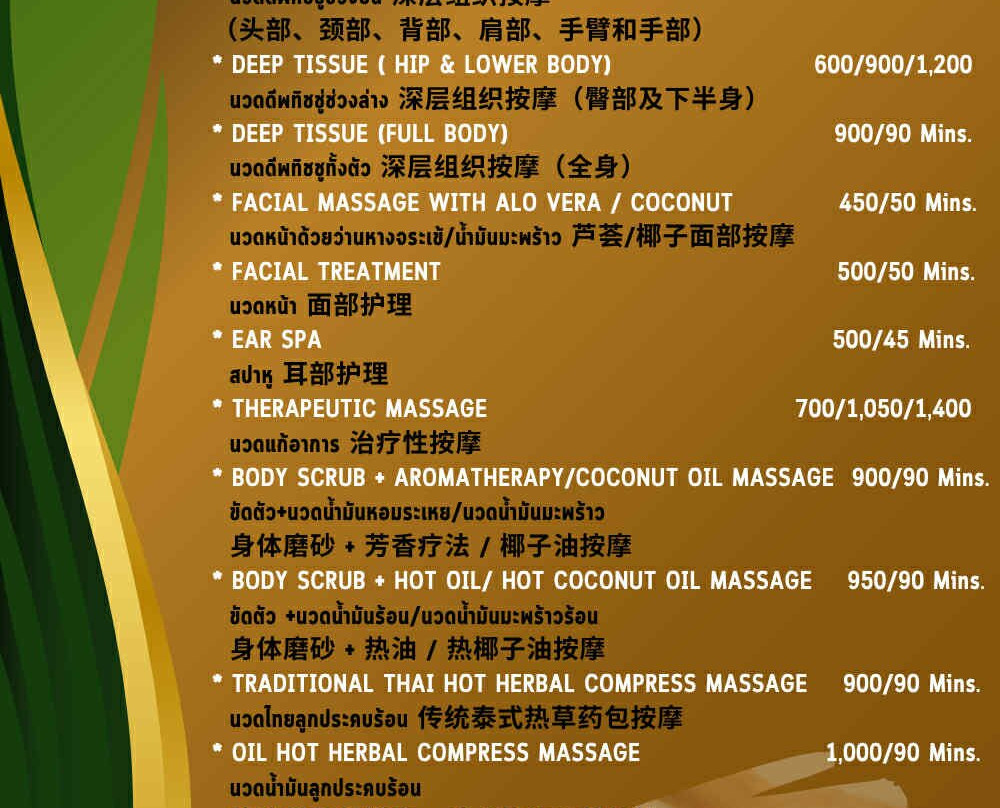 Faikham Lanta Traditional Thai Massage-Ban Sala Dan必去景点