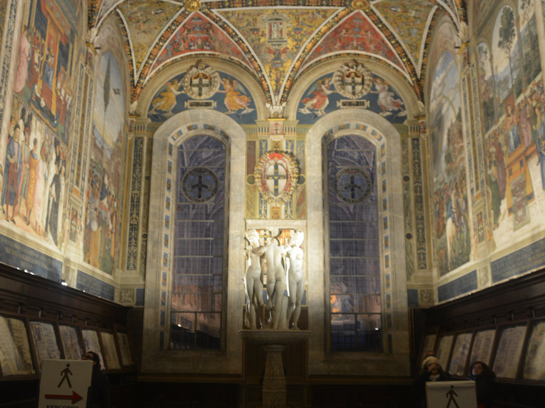 皮科罗米尼家族图书馆-锡耶纳必去景点