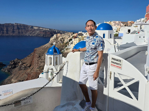 3 Domes Viewpoint-伊亚必去景点